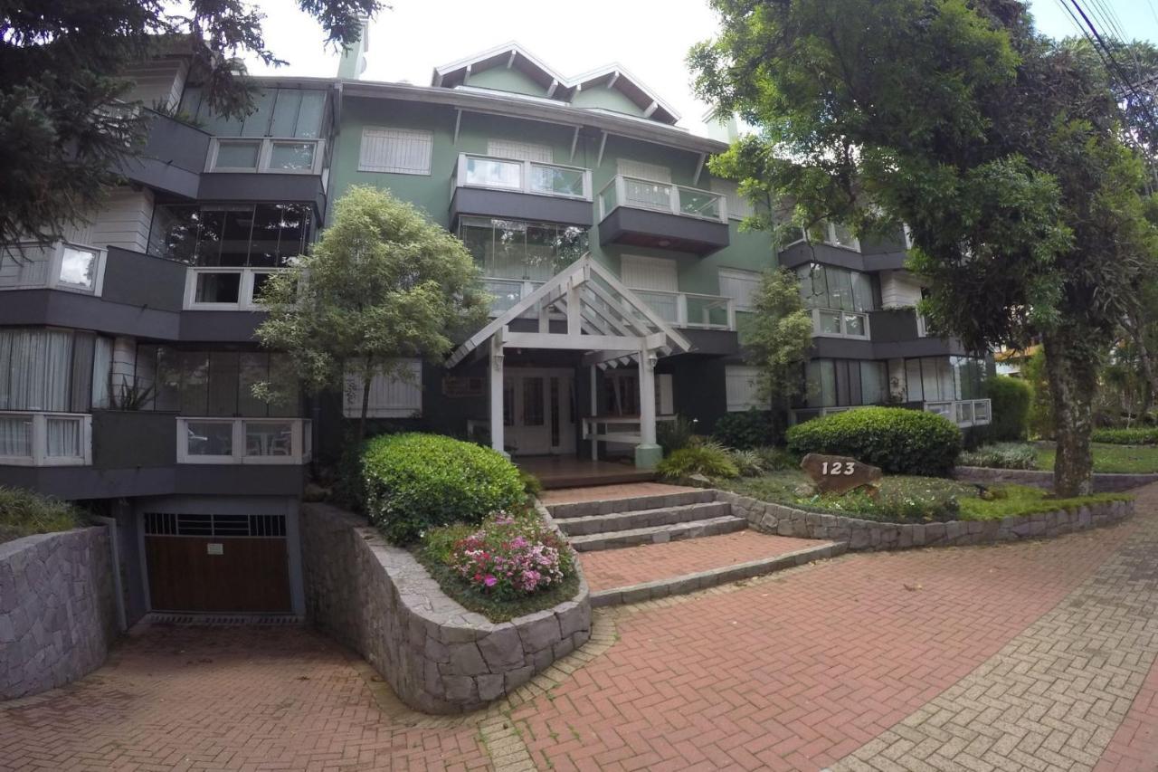 300 Metros, Rua Torta Centro - Bosque De Asturias 106 Lejlighed Gramado Eksteriør billede